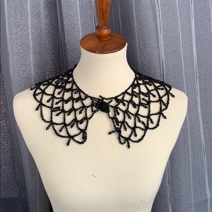 Vintage Beaded Collar Necklace
